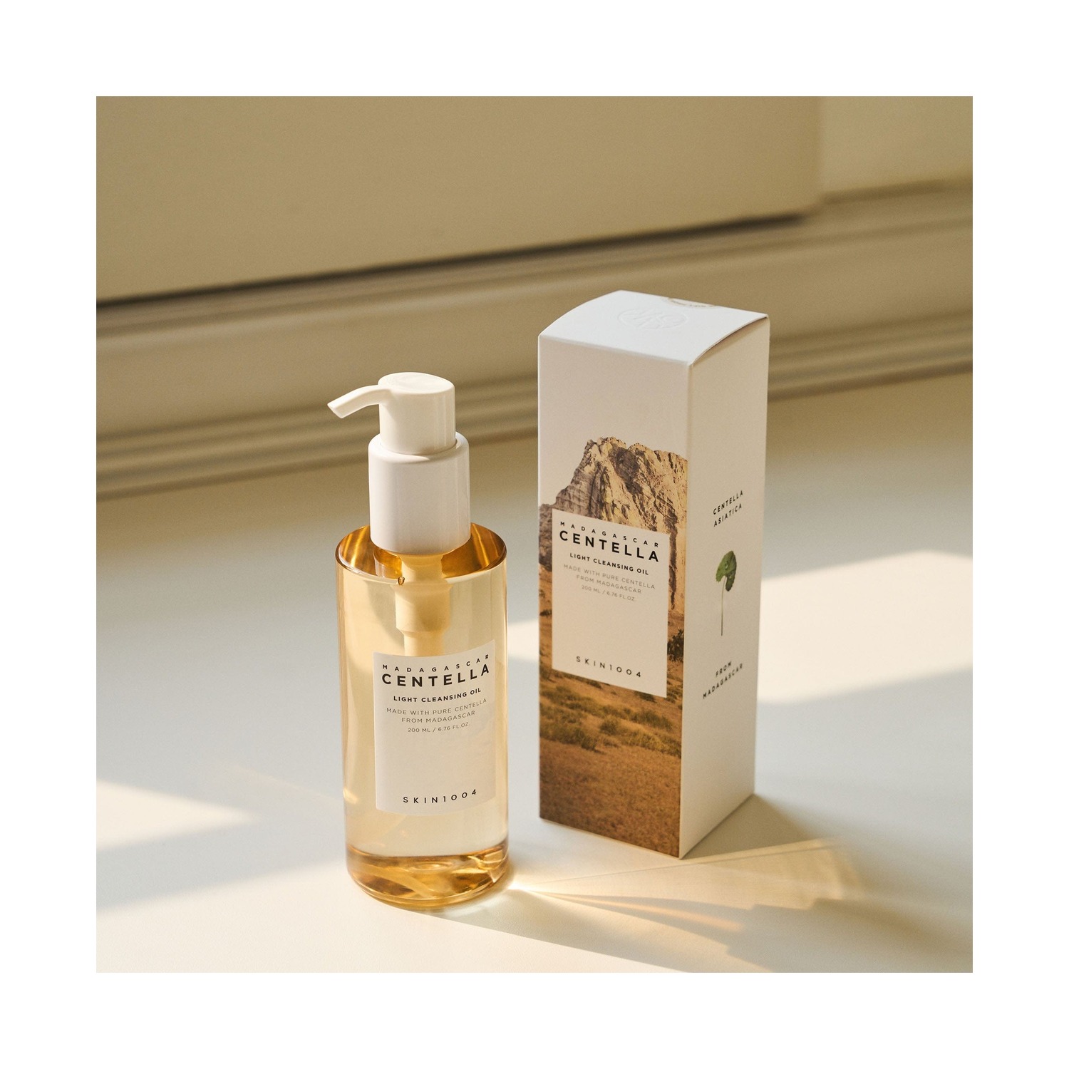 SKIN1004 Óleo de Limpeza Leve Centella Madagascar — 200ml — imagem 4
