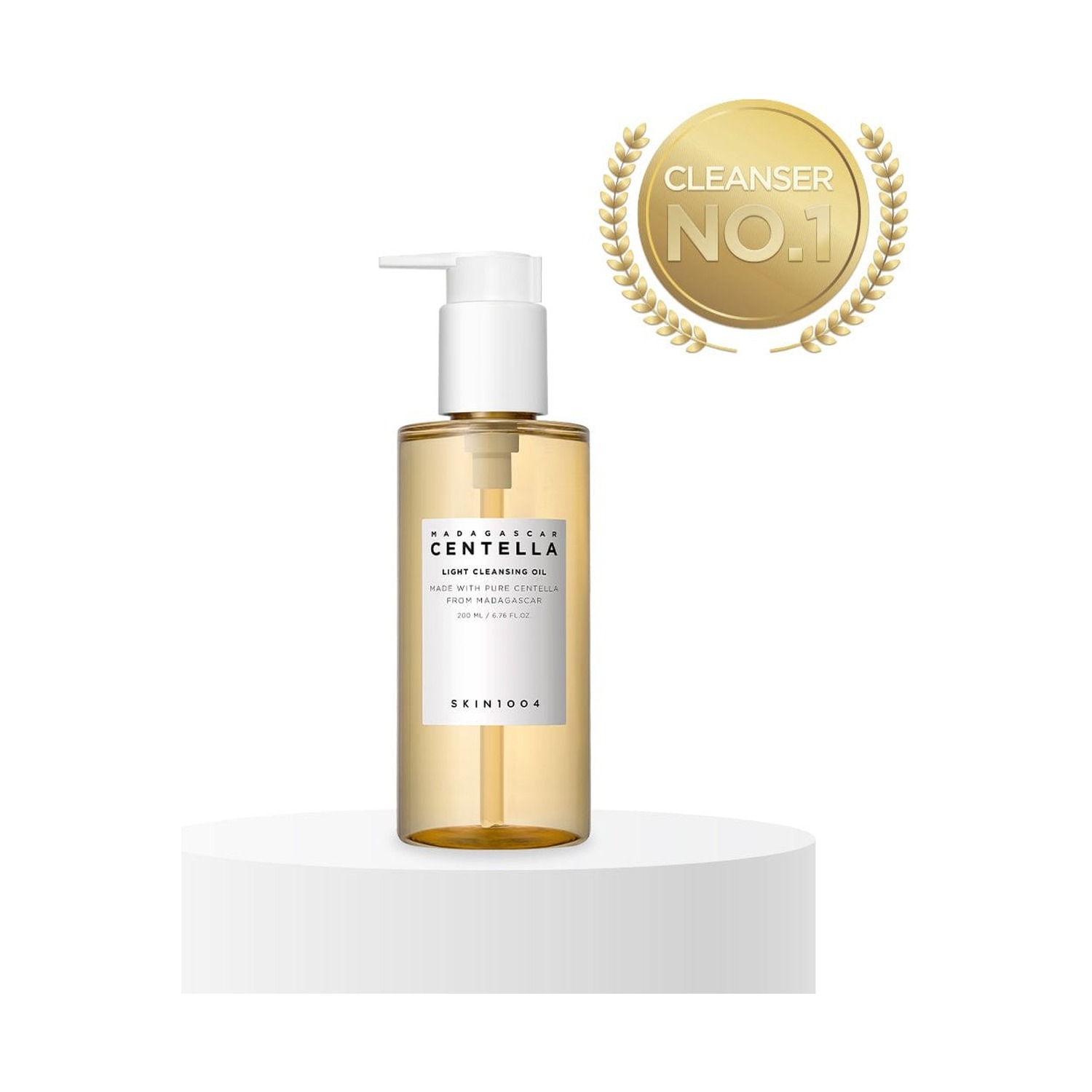 SKIN1004 Óleo de Limpeza Leve Centella Madagascar — 200ml — imagem 2