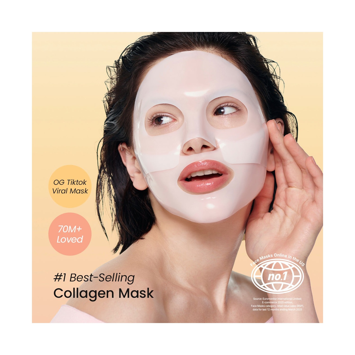 Biodance Bio-Collagen Real Deep Mask — Máscara Facial em Hidrogel, 4 unidades — imagem 4