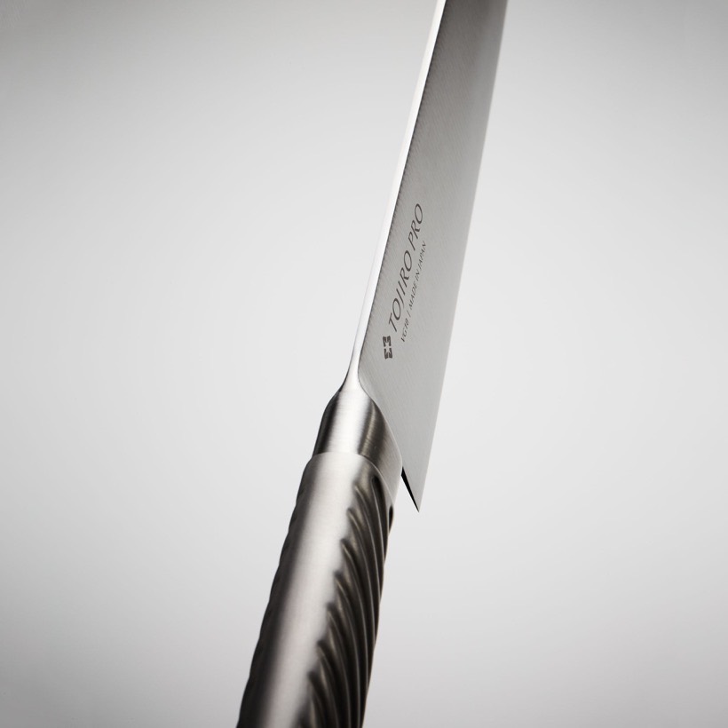 Faca Santoku Tojiro PRO 170mm (F-895) — Aço VG10 Cobalto, Forjada no Japão