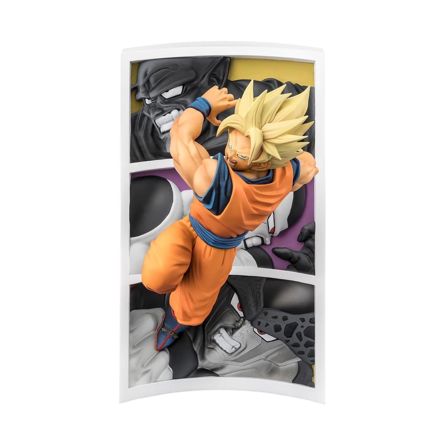 Figuarts ZERO Dragon Ball Z — Super Saiyajin Son Goku -Trajetória das Batalhas- — Estátua Colecionável Bandai Tamashii Nations (aprox. 22 cm) [Sob encomenda]