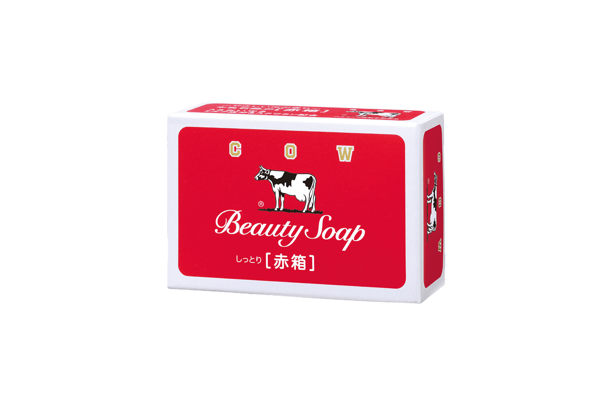 Cow Brand Sabonete Beauty Soap Caixa Vermelha (Hidratante) 85g