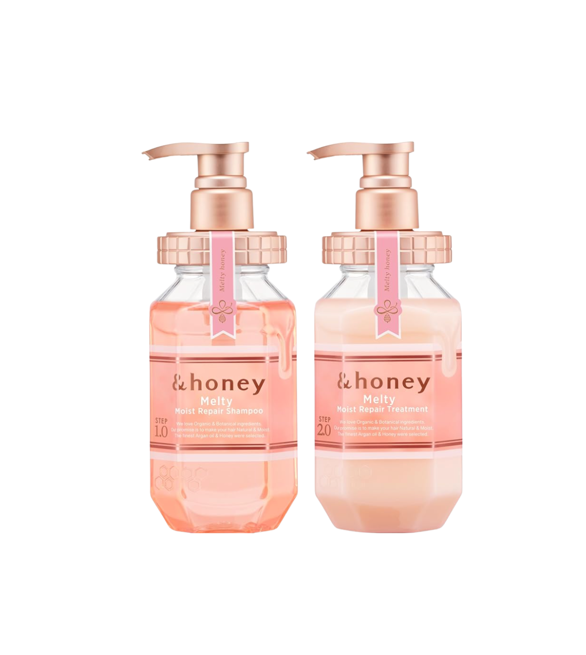&honey Kit Shampoo + Condicionador Reparador Melty Moist — 440ml