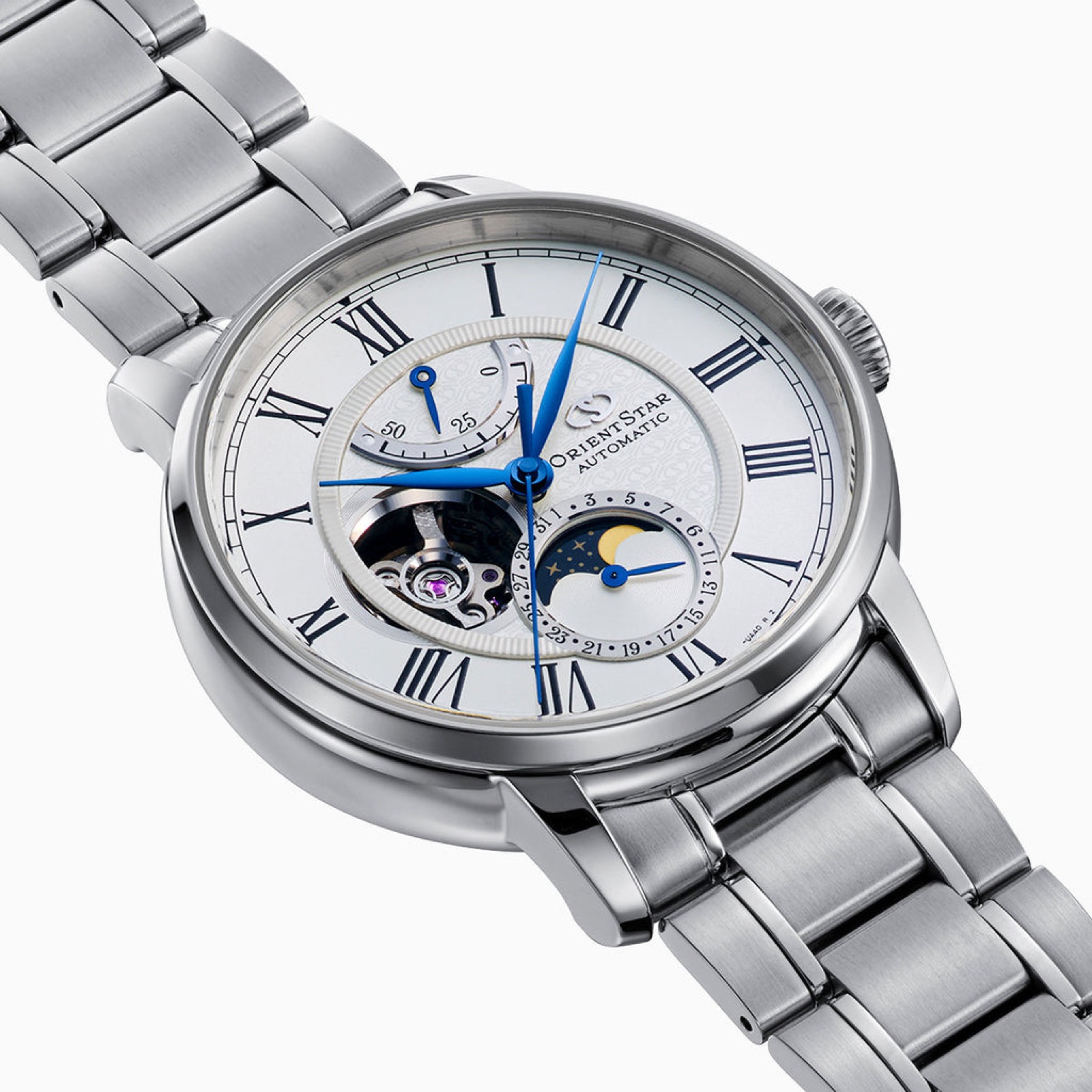 Relógio Orient Star M45 F7 Mecânico Fases da Lua RK-BT0001S — imagem 2