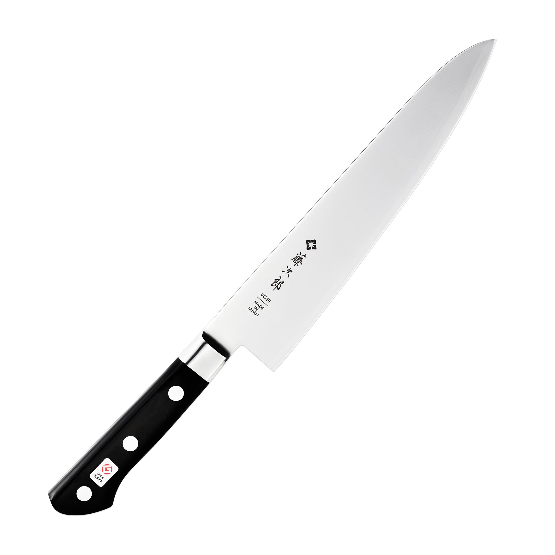 Faca Gyuto (Chef) Tojiro 210mm (F-808) — Aço VG10, Forjada no Japão