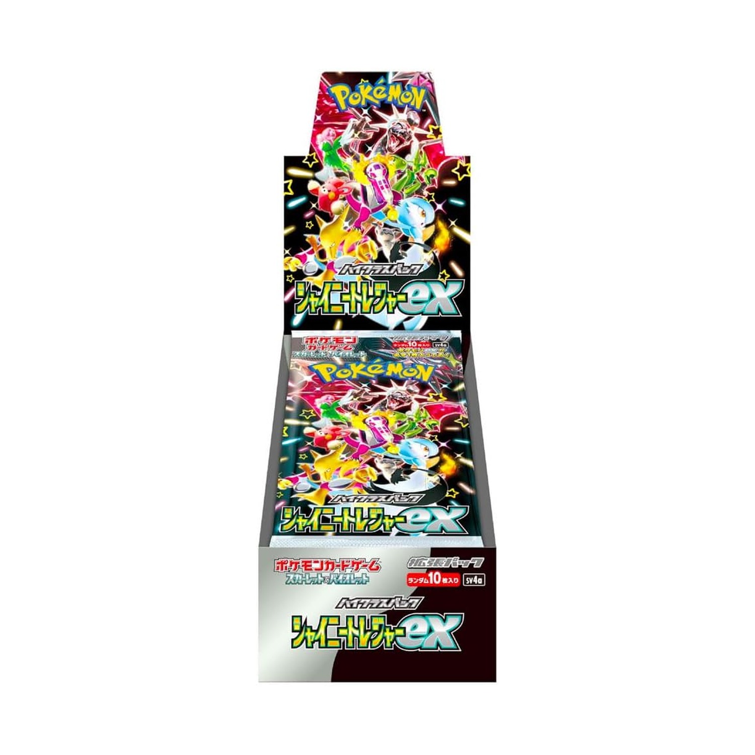 Pokémon TCG High Class Box "Shiny Treasure ex" (sv4a, 10 pacotes, japonês)