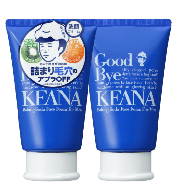Keana Nadeshiko Men Sabonete Facial em Espuma Bicarbonato 100g