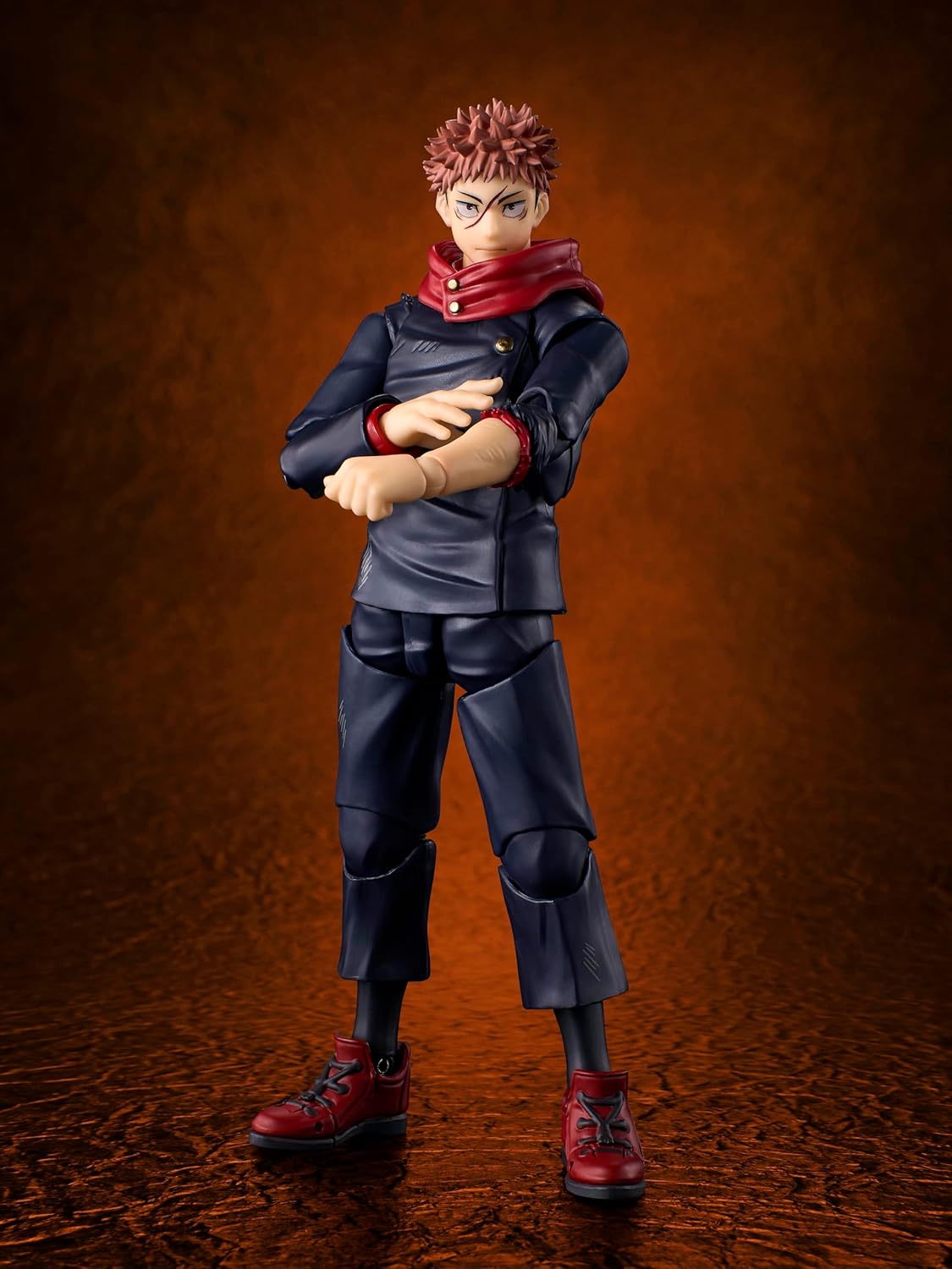 Figura S.H.Figuarts Yuji Itadori -120% do Potencial Oculto- — Jujutsu Kaisen (Bandai Spirits / Tamashii Nations, articulada, aprox. 15 cm) [Pré-venda]