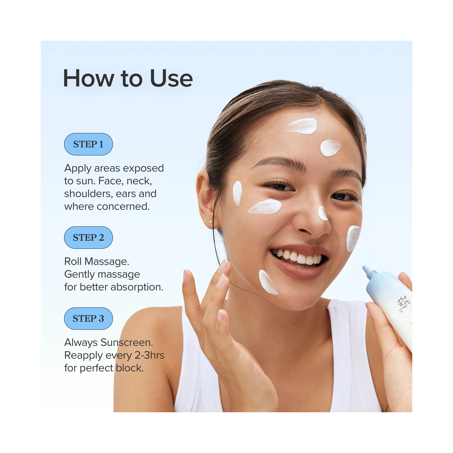 Beauty of Joseon Relief Sun Aqua-Fresh — Protetor Solar Arroz + B5, FPS50+ PA++++ — 50ml — imagem 6