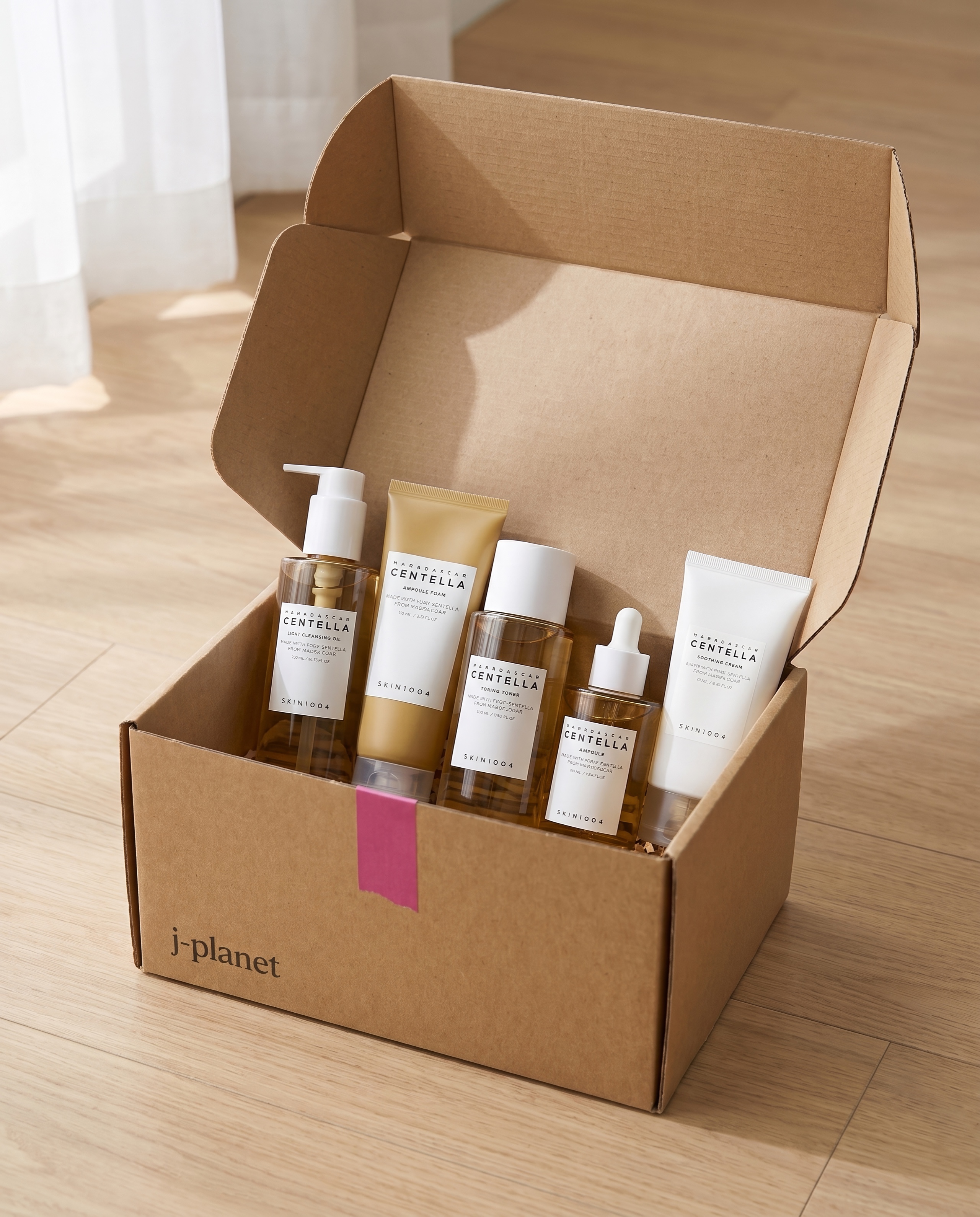 Box SKIN1004 Centella Madagascar — Rotina Completa Monomarca (5 Passos)