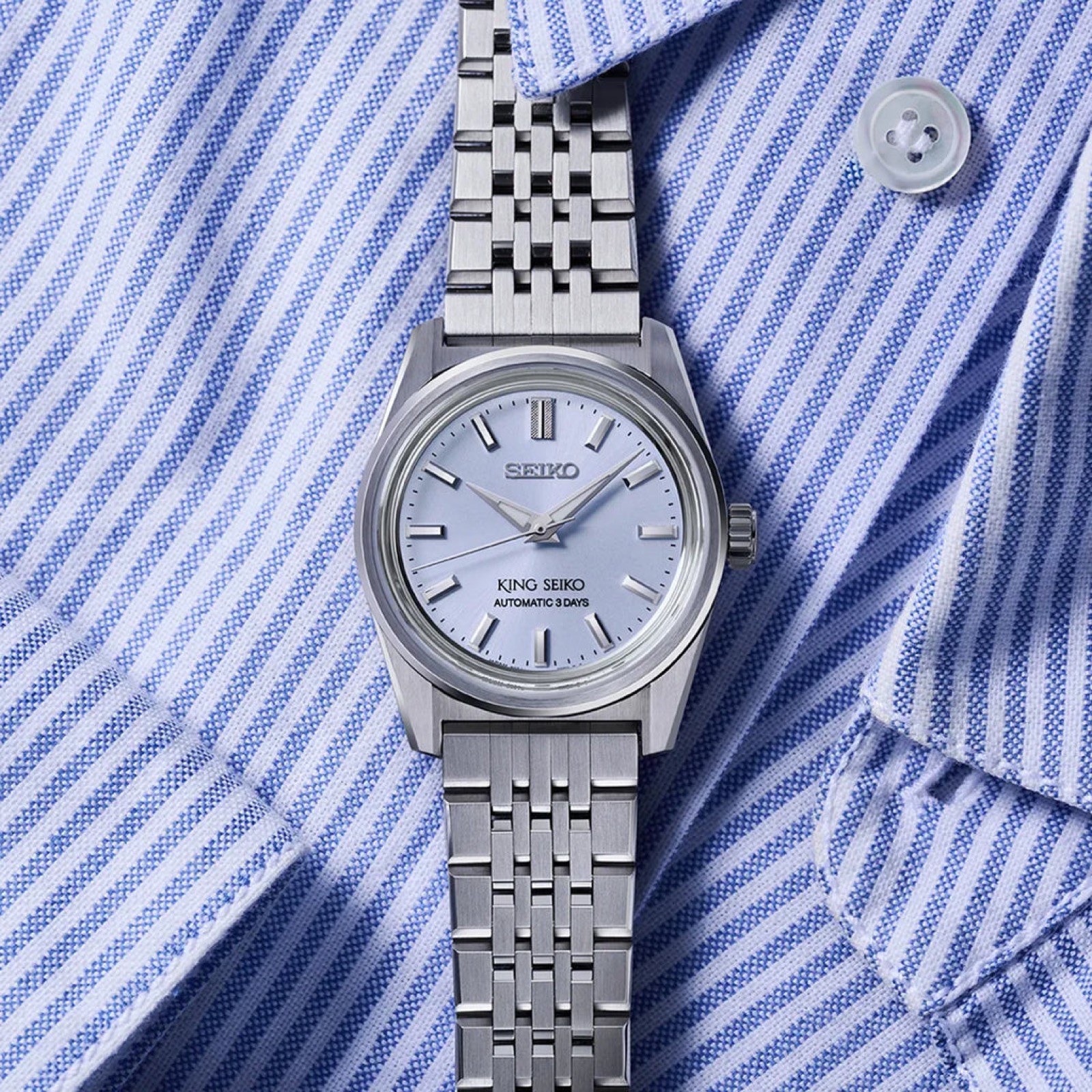 Relógio King Seiko KSK SDKS027 Automático (mostrador azul) — imagem 2