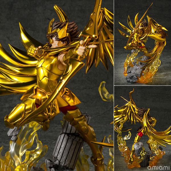 Cavaleiros do Zodiaco Figuarts Zero Seiya de Sagitario (Touche Metallique)