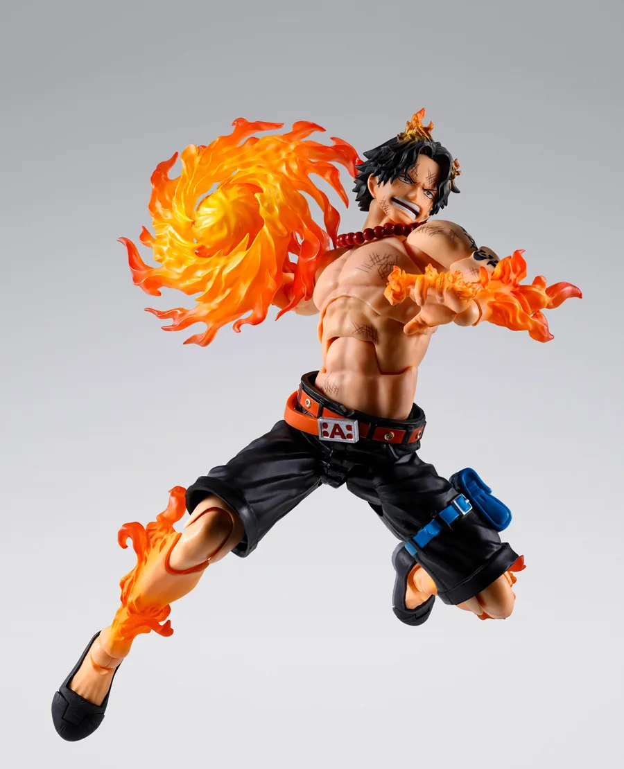 One Piece S.H.Figuarts Portgas D. Ace -Marineford- — Action Figure Articulada Bandai Tamashii Nations (15cm)