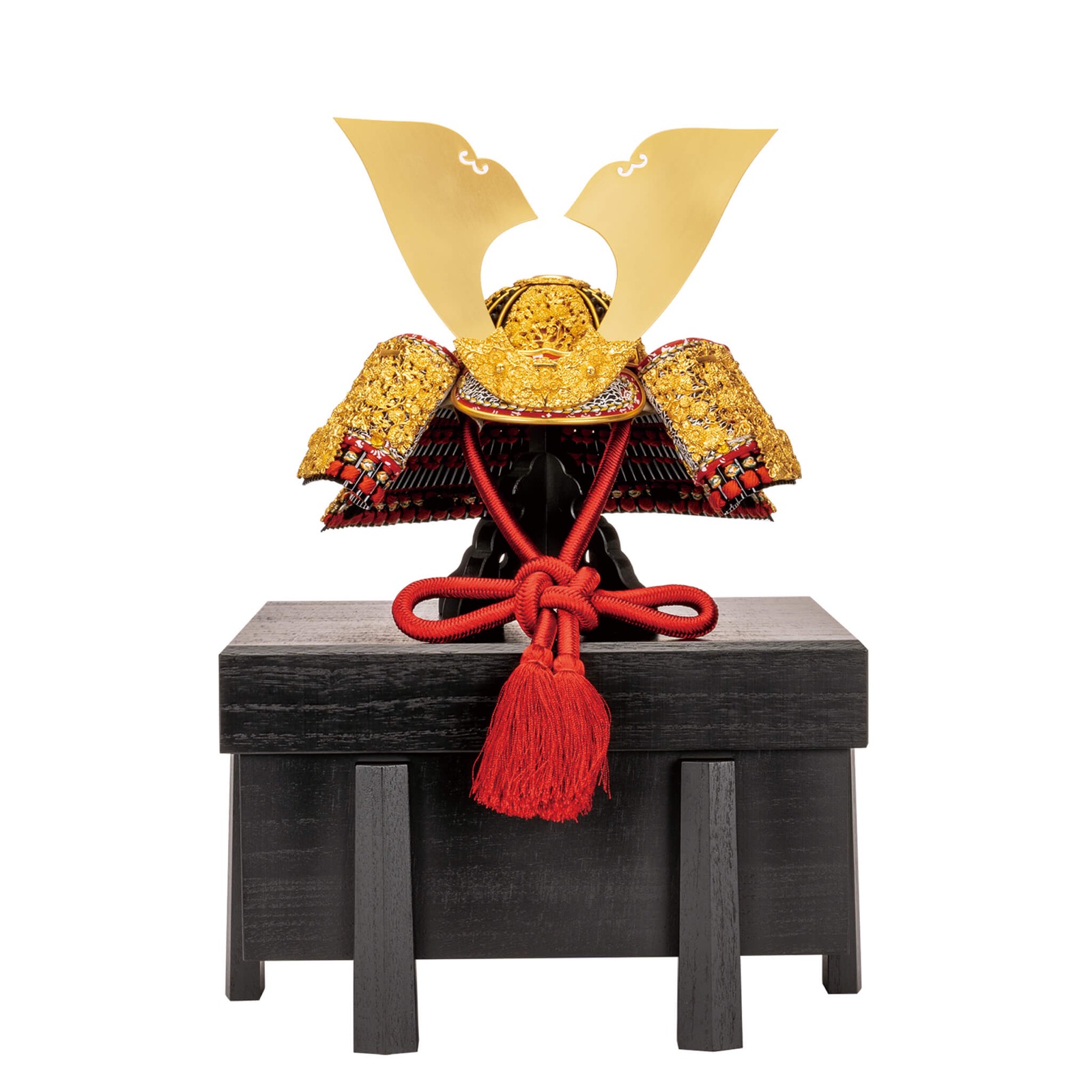Elmo Samurai Decorativo (Kabuto) Réplica de Tesouro Nacional "Kikuichimonji" 1/4 — Suzukine Yuzan